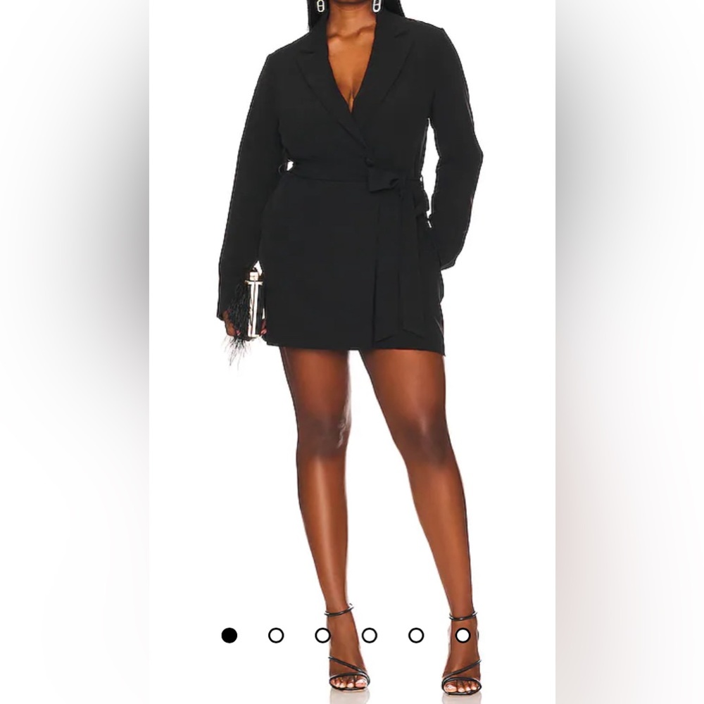 REMI x REVOLVE Black Meghan Blazer Dress
